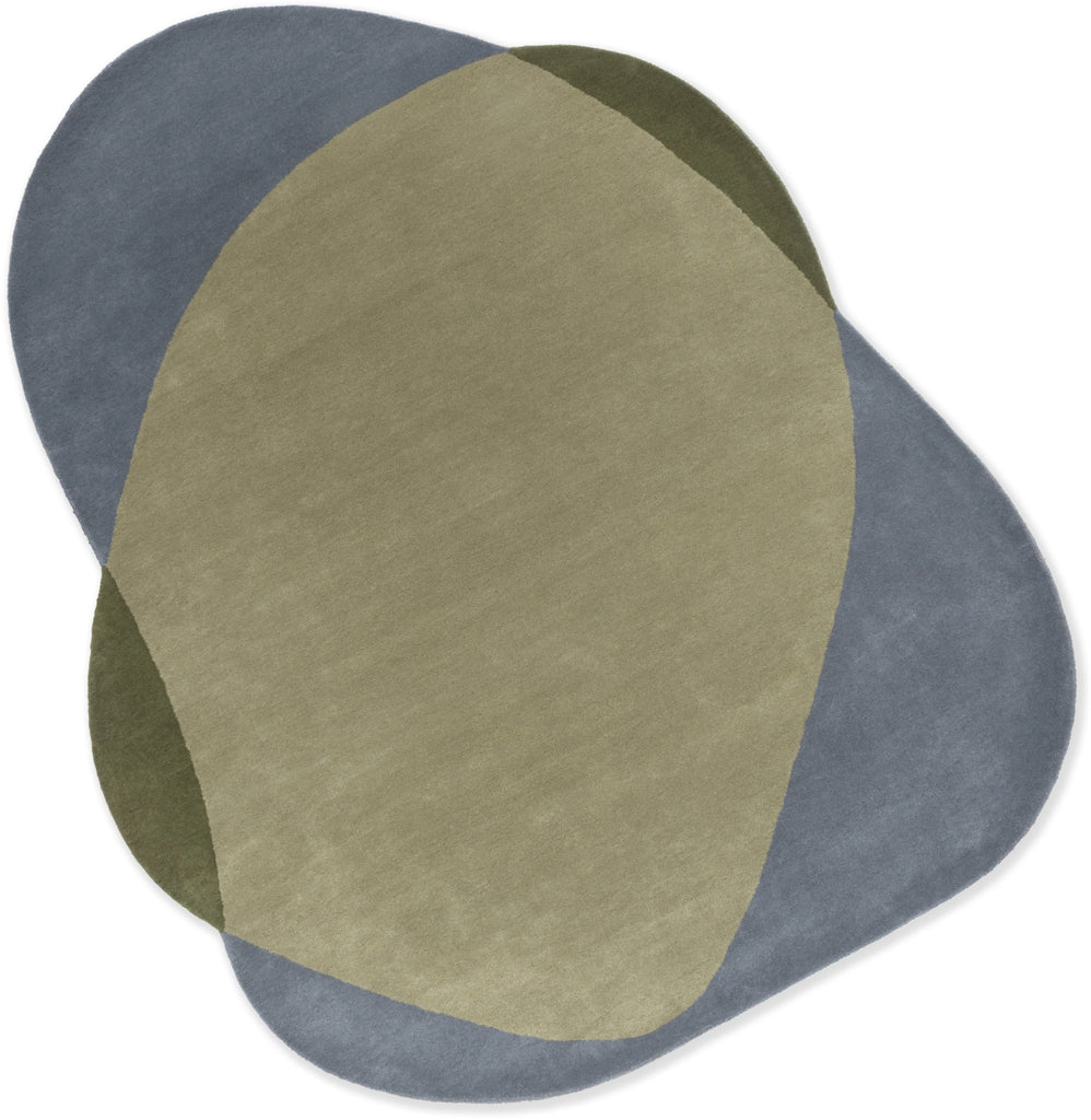 Brink and Campman Element Chad Grey Green Area Rug main image