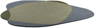 Brink and Campman Element Chad Grey Green Area Rug Angle Image