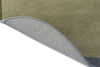 Brink and Campman Element Chad Grey Green Area Rug Fold Image