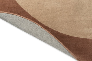 Brink and Campman Element Moore Caramel Area Rug Fold Image