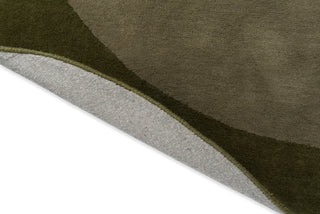 Brink and Campman Element Moore Moss Area Rug Fold Image