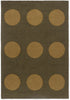 Brink and Campman Habitat Festival Dots Olive Green Area Rug main image
