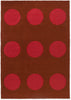 Brink and Campman Habitat Festival Dots Red Area Rug main image