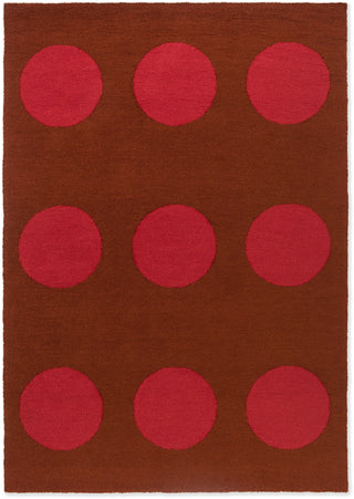 Brink and Campman Habitat Festival Dots Red Area Rug main image