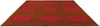 Brink and Campman Habitat Festival Dots Red Area Rug Angle Image