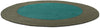 Brink and Campman Habitat Festival Round Aqua Area Rug Round Angle Image