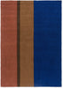 Brink and Campman Habitat Festival Stripe Blue Area Rug main image