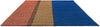 Brink and Campman Habitat Festival Stripe Blue Area Rug Angle Image