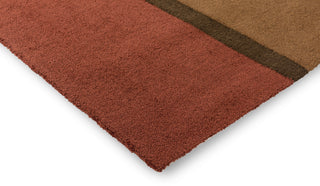 Brink and Campman Habitat Festival Stripe Blue Area Rug Corner Image