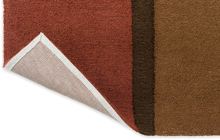 Brink and Campman Habitat Festival Stripe Blue Area Rug Fold Image