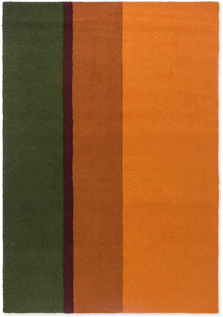 Brink and Campman Habitat Festival Stripe Orange Area Rug main image