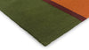Brink and Campman Habitat Festival Stripe Orange Area Rug Corner Image