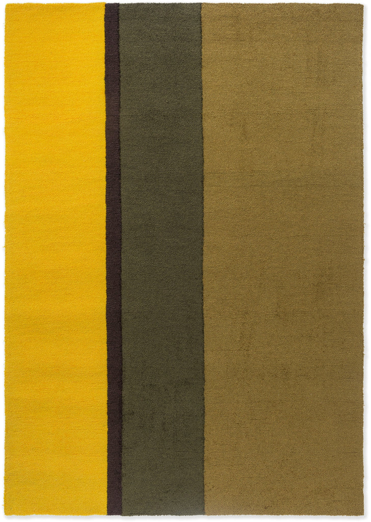 Brink and Campman Habitat Festival Stripe Yellow Area Rug main image
