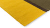 Brink and Campman Habitat Festival Stripe Yellow Area Rug Corner Image