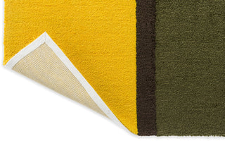 Brink and Campman Habitat Festival Stripe Yellow Area Rug Fold Image