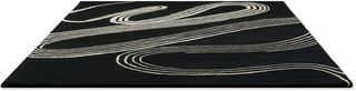 Brink and Campman Decor Flow Caviar Area Rug Angle Image