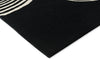 Brink and Campman Decor Flow Caviar Area Rug Corner Image