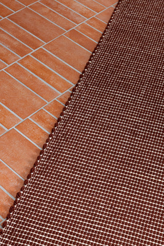Brink and Campman Frame Brick Area Rug Room Image Feature