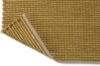 Brink and Campman Frame Mustard Area Rug Fold Image