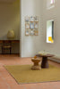 Brink and Campman Frame Mustard Area Rug Room Image Feature