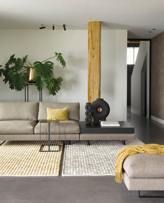 Brink and Campman Grain Light Natural Area Rug Room Image Feature