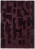 Brink and Campman Mural Modest Burgundy Area Rug main image