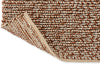 Brink and Campman Nest Leather Area Rug Fold Image