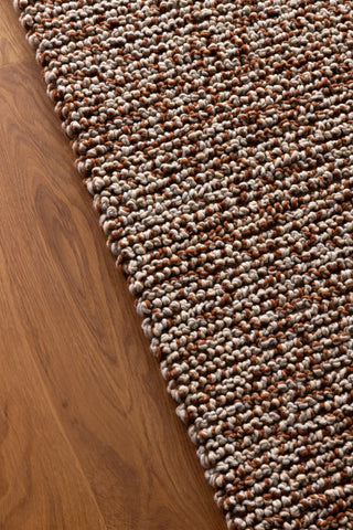 Brink and Campman Nest Leather Area Rug Room Image Feature