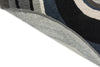 Brink and Campman Habitat Aura Grey Area Rug Fold Image