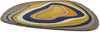 Brink and Campman Habitat Aura Ochre Area Rug Angle Image