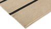 Brink and Campman Deck Charcoal Black Area Rug Corner Image
