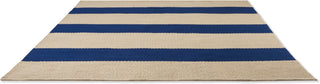 Brink and Campman Deck Electric Blue Area Rug Angle Image