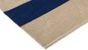 Brink and Campman Deck Electric Blue Area Rug Corner Image