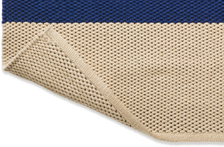 Brink and Campman Deck Electric Blue Area Rug Fold Image