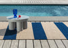 Brink and Campman Deck Electric Blue Area Rug Room Image Feature