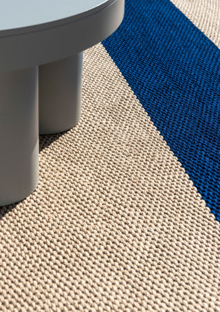 Brink and Campman Deck Electric Blue Area Rug Room Image Feature