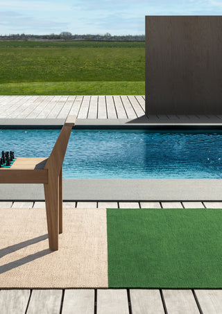 Brink and Campman Deck Spring Green Area Rug Room Image Feature