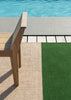 Brink and Campman Deck Spring Green Area Rug Room Image Feature