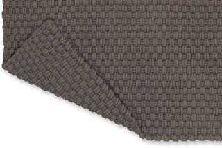 Brink and Campman Lace Grey Taupe Area Rug Fold Image