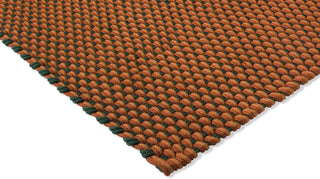 Brink and Campman Lace Tricolore Terra/Rust/Green Area Rug Corner Image