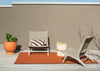 Brink and Campman Lace Tricolore Terra/Rust/Green Area Rug Room Image Feature