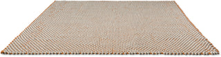 Brink and Campman Lace Tricolore White/Sand/Mango Area Rug Angle Image