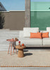 Brink and Campman Lace Tricolore White/Sand/Mango Area Rug Room Image Feature