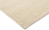 Brink and Campman Lace White Sand Area Rug Corner Image