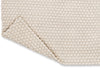 Brink and Campman Lace White Sand Area Rug Fold Image