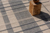 Brink and Campman Zona Check Denim Area Rug Room Image Feature