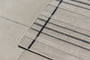 Brink and Campman Zona Line Charcoal Area Rug Room Image Feature