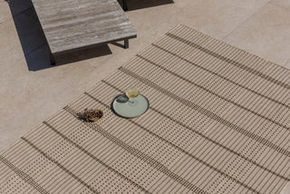 Brink and Campman Zona Stitch Olive Area Rug Room Image Feature