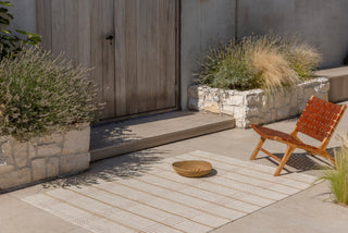 Brink and Campman Zona Stitch Terra Area Rug Room Image Feature