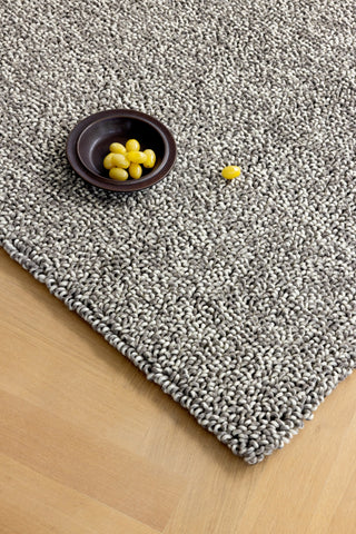 Brink and Campman Origin Loop Stone Area Rug Room Image Feature